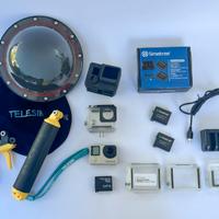 HERO 4 Silver e Telesin + accessori