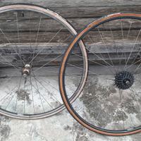 ruote bici corsa vintage ultraleggere per tubolari