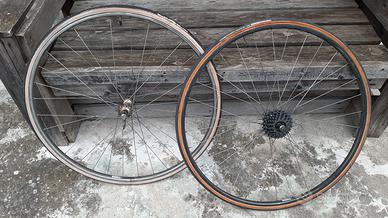 ruote bici corsa vintage ultraleggere per tubolari