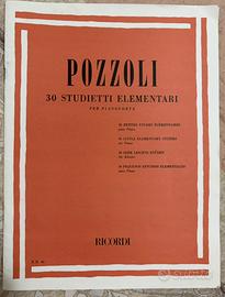 POZZOLI 30 STUDIETTI ELEMENTARI PER PIANOFORTE