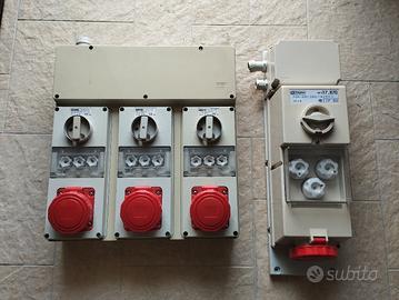 Prese interbloccate trifase