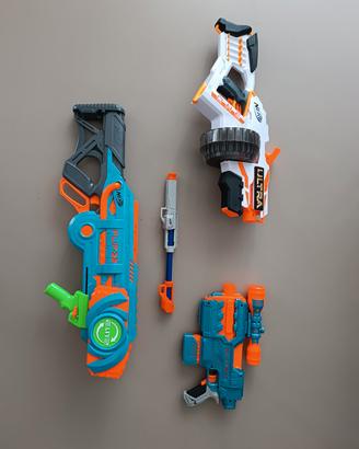 Nerf Flipper, Ultra One, Elite e Cerbottana