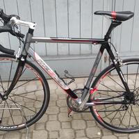 Bicicletta corsa alluminio bici forcella carbonio