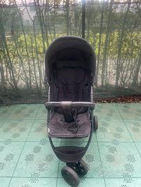 Passeggino Hauck a 3 ruote, nero