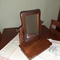 Specchiera da toeletta in legno