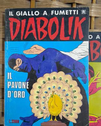 Lotto 4 fumetti Diabolik R originali anni ’80/’90