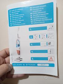 Scopa elettrica rowenta aspira e lava