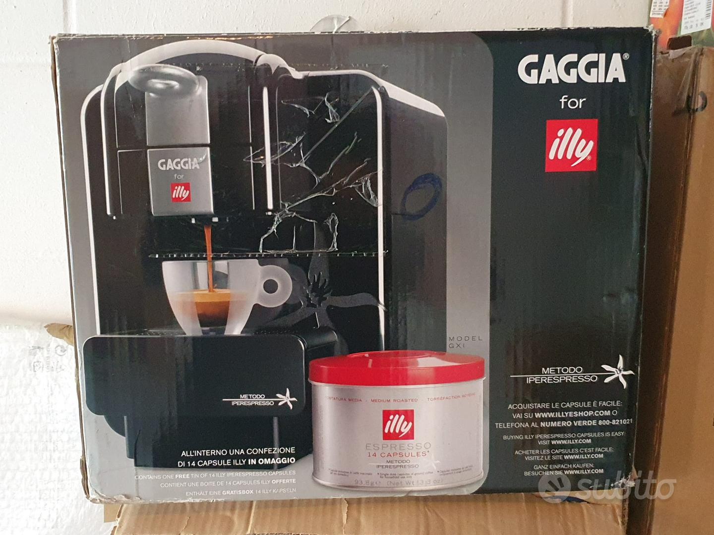 Macchina caff Gaggia for Illy Iperespresso. Elettrodomestici In