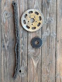 Catena corona pignone Harley Davidson