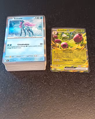 Mazzo 105 carte Pokemon + Carta EX