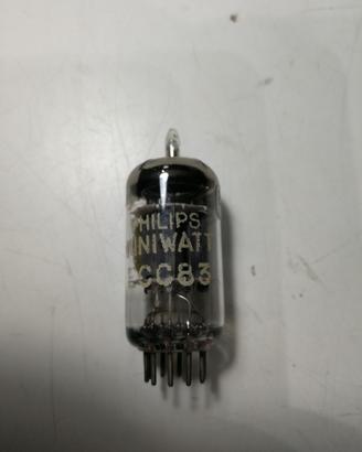 Coppia di valvole ECC83 Philips