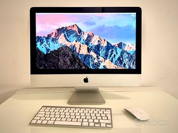 Apple iMac 21,5 con magic mouse e tastiera wifi
