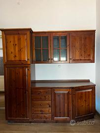 Cucina componibile in legno - solo mobilia