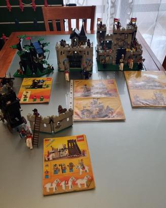 lego castello e robin hood anni 1980 e 1990
