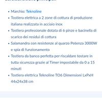 Tostiera doppia in acciaio inox