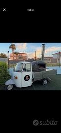 Ape pizza acciaio inox