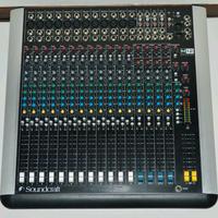 Mixer Soundcraft Spirit M 12 
+ custodia Gator   