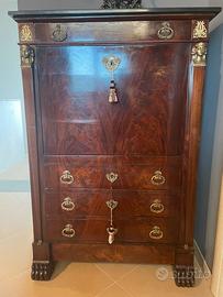 Secretaire impero neoclassico