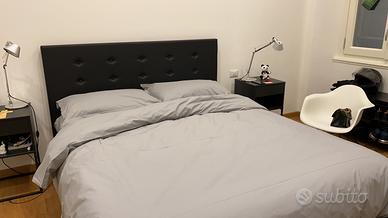 Letto IKEA imbottito con contenitore