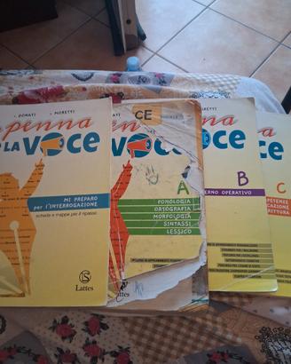La penna e la voce A B C D + libricino 