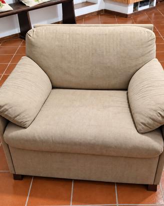 Coppia di poltrone letto singolo
