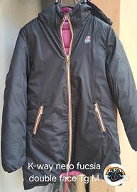 Giacca modello K-way tg M double face