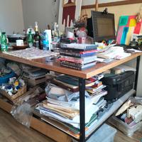 Tavolo da sartoria, lavoro