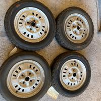Cerchi e gomme A112 abarth