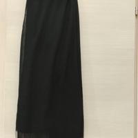 Sciarpa nera per donna