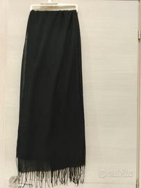 Sciarpa nera per donna