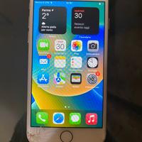 IPhone 8 Bianco– 64 GB – Funzionante – Vetro rotto