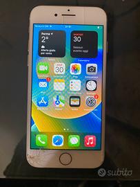 IPhone 8 Bianco– 64 GB – Funzionante – Vetro rotto