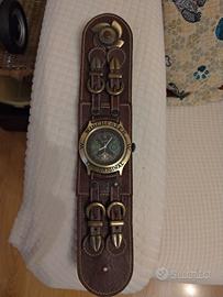 Orologio winchester uomo marrone scuro con datario