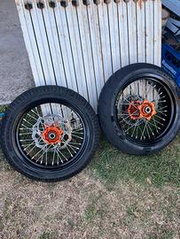 Cerchi motard 17-16.5 ktm