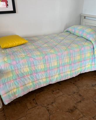 Cameretta per ragazzo bianca in legno laccato