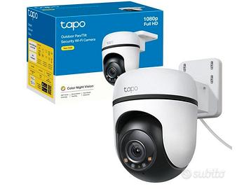 C500 Telecamera Wi-Fi Esterno FHD, 360° Visuale,