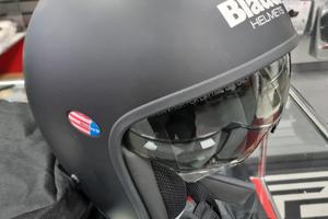 CASCO BLAUER PILOT NERO OPACO TG. S -50%