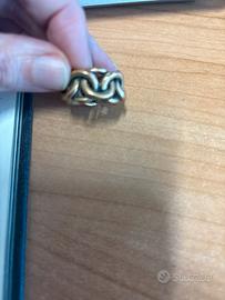 Anello intrecciato Donna