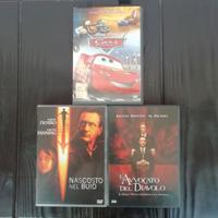 3 DVD x NATALE - CARS + AL PACINO + DE NIRO