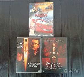 3 DVD x NATALE - CARS + AL PACINO + DE NIRO
