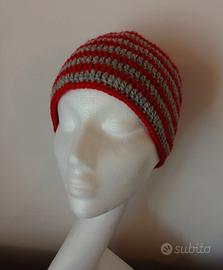 Cappello lana fatto a mano
