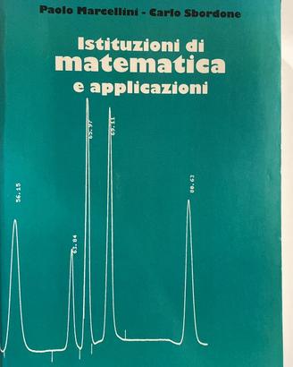 Istituzioni di matematica e applicazioni