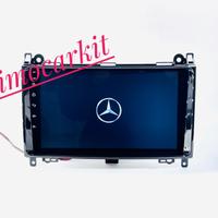 Autoradio android 11 per mercedes classe a b vito