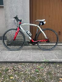 Bicicletta gravel Fishbone carbonio