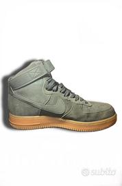 Nike Air Force 1 High Medium Verde Oliva Dark Gum