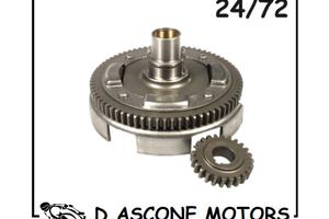 Coppia trasmissione ferro vespa 50 50 pk denti dri
