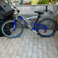 Mountain bike biammortizzata
