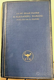 Le più belle pagine di Alessandro Manzoni G.Papini
