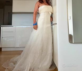 Jesus Peiro abito da sposa panna