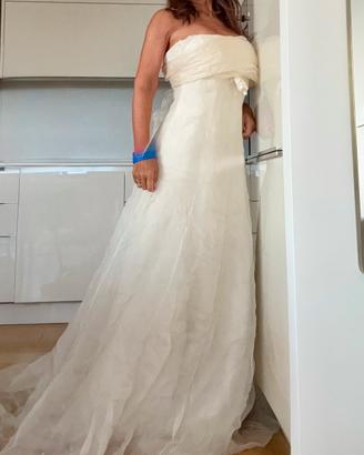 Jesus Peiro abito da sposa panna
